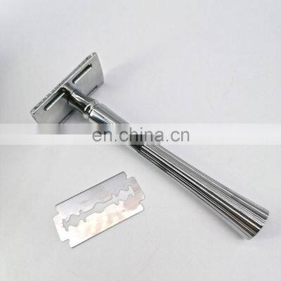 Hot Selling Mental Zinc Alloy Single Edge Shaving Safety Razor photo-4