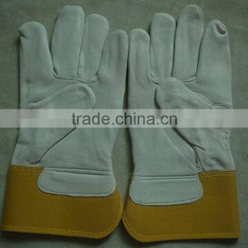 cow grain leather driving gloves for drivers