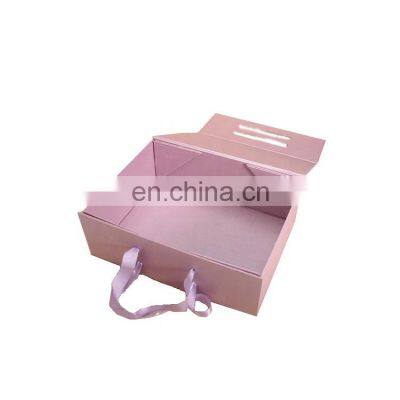 Wholesale clothing packaging box customizable Luxury Foldable Magnet Shoe Gift Boxes