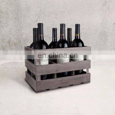 Classical Wooden Packaging 6 Bottle Wooden Wine Box photo-2