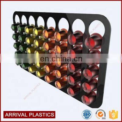 Black Color Wall Mount Acrylic Nespresso Capsule Holder photo-4