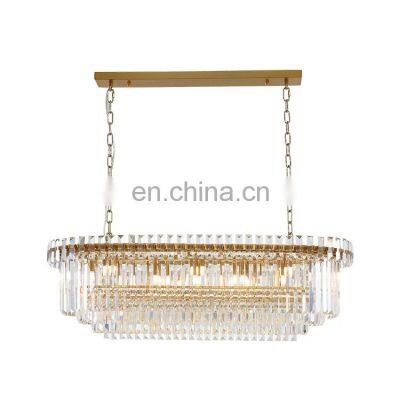 Luxury Residential Decoration Fixtures Home Cafe Modern Crystal Chandelier Light