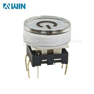 Control Panel Illuminated 16mm Transparent Button Switch photo-4