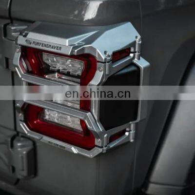 Awaken Series Tail Light Guard for Jeep Wrangler JK &JL Aluminum Tail Light Protect Cover 4x4 Accessory Maiker Manufacturer