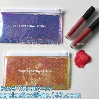 Pink Slider Zip Lock Bubble Bag, High Quality Pink Bubble Hash Bag, Reused Pink Bubble Bag With Red Slider Bags photo-3