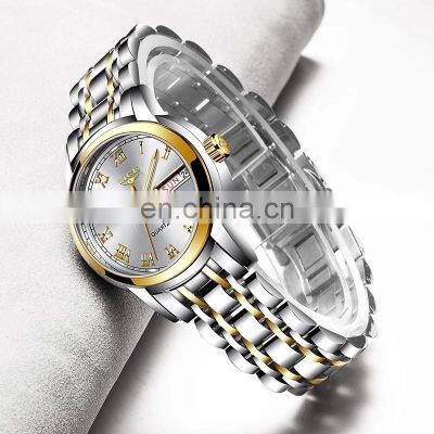 Lige 10007 New Stainless Steel Women Quartz Watch Waterproof Calendar Luxury Watches Ladies Relogio Feminino photo-4
