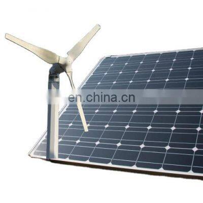 48V Wind Solar Energy System Include 1000W Solar Panel And 2000W Wind Generator Home Use