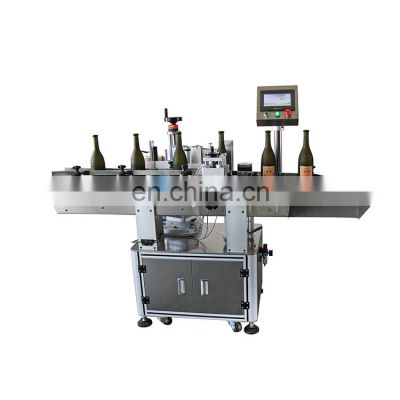 Wine Water Food Jar Cans Label Round Bottle Printing Machine Automatic Sticker Labeling Machines