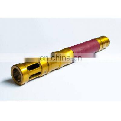 Custom light up toys empty lightsaber hilt aluminum cnc lightsaber metal fabrication