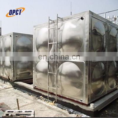 High Quality Sectional Molded Stainless Steel Water Storage Tank for Water Industry