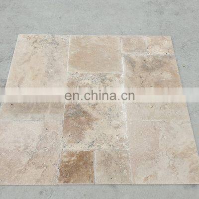 Customizable Cheap Very Reasonable Price Classic Commercial Travertine Pattern Set Tiles Made in Turkey Cem-Fpt -02 photo-2