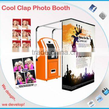 Popular Photobooth Photo Shoot Machine For Shopping Mall Promotion Amusement Park