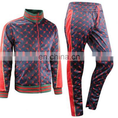 Tracksuit Stripe Mens Hooded Tracksuit or Fitness Bodybuilding Tracksuit Sweatsuit Mens Custom Sweatsuit For Men photo-4