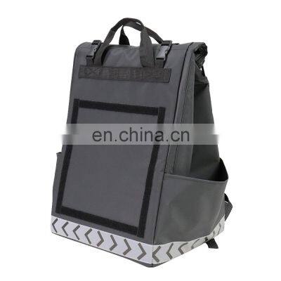 Waterproof Thermal Insulated Customizable Insulated Pizza Food Backpack Delivery Bag