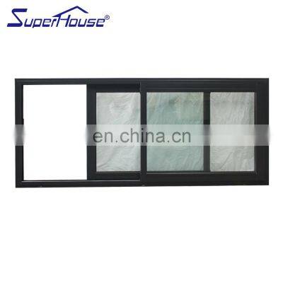 Superhouse cheap house windows for sale Florida Hurricane Approved China aluminum hurricane proof sliding windows