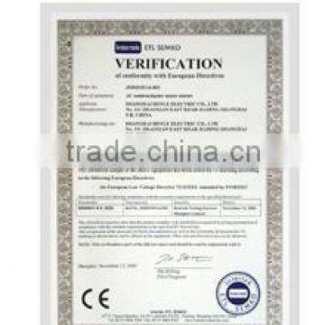 VERIFCATION of conformity with Europen Directives