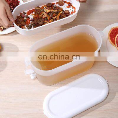 Latest Luxury Outdoor Hands Free Smart Fridge Pineapple Home Party Juice Tap Water Drink Dispenser photo-3