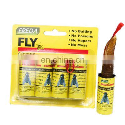 Top Selling Catcher Winged Insect Glue Trap 4 Rolls Eco-friendly Sticky Fly Catcher Ribbon