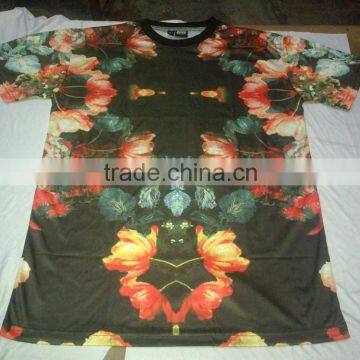 Wholesale Quality Custom All Over Digital Dye Sublimation T-shirt Printing photo-6