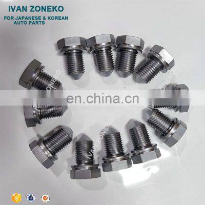 China Supplier Engine Oil Drain Plug Bolt Fit VW Golf Passat Jetta Beetle AUDI A3 A4 A5 5Pc OEM N90813202 photo-3