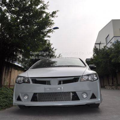 Honda Civic Bumper 11-14 Eight-generation Civic Front Bumper Rear Bumper Side Skirt RR Civic Car Modifications photo-4