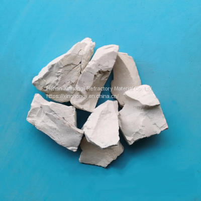 Calcined Diaspore Clay Flint Clay Bauxite Ore Aggregate High Alumina Raw Materials for Refractories photo-2
