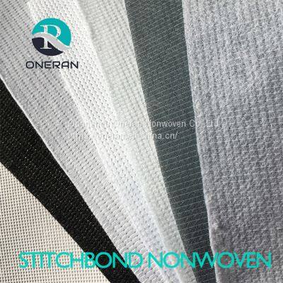 Soft Felt RPET Stitchbond Fabric Hot Sale Thick Colored Stitch Bonded RPET Polyester Nonwoven Fabric photo-3