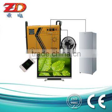 500W solar energy system , portable solar generator power system