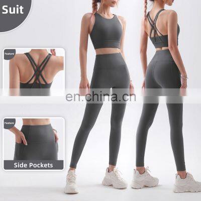 Custom Winter Fleece High Waist Yoga Leggings Tummy Control Gym Fitness Sports Pants