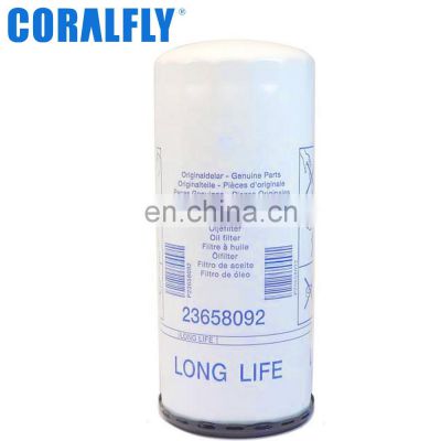 CORALFLY LF17503 P550425 P550519 21707132 23658092 Filter for Filtro De Aceite Para Volvo d 12 2006