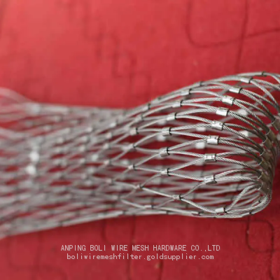 Safety Mesh Ss304 Ss316 Stainless Steel Rope Mesh/Zoo Safety Mesh Fenc,Animal Safety Fence Mesh
