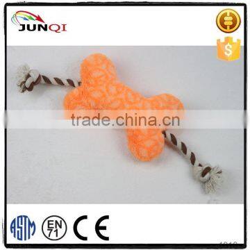 Factory Promotion Custom Made Plush Pet Products dog plastic bone