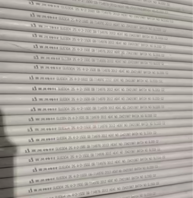 Duplex 2205 Stainless Steel Pipe ASTM A790 Corrosion Resistance Easy Processing Od 42.3mm-406mm Bright Used in Oil and Gas