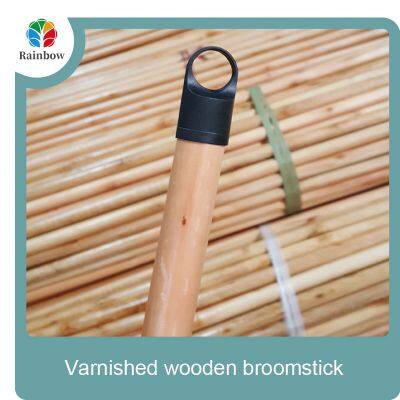 Outdoor Household Cleaning Products Wooden Broom Stick Dustpan Brush Handle PP Broom Head Eucalyptus Wood Metal Home Use