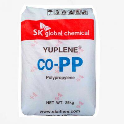Korea SK R370Y Materiais de matéria - prima de polipropileno doméstico de classe alimentar PP de inje??o moldada, altamente transparente e de alto brilho