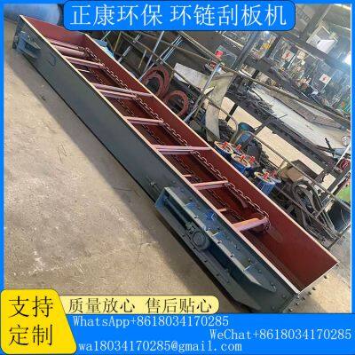 Chain scraper conveyor