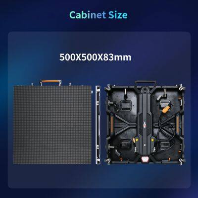 Full Color P3.91Stage Backdrop Rental Display Panels P2 P3 P4 P6 P8 P10 Pantalla Outdoor Led Screen photo-2