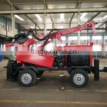 HF510T trailer mounted water well drilling rig 260m depth                        
                                                                                Supplier's Choice