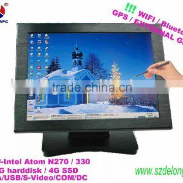 15'' all in one fanless embedded computer