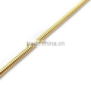 Stainless Steel 1.9mm Flex Snake Chain Ip Gold Plated, Wholesale Gold Snake Chain