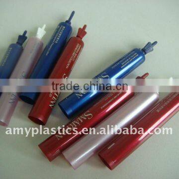 Plastic tube for cosmetic pack , twist-off tube