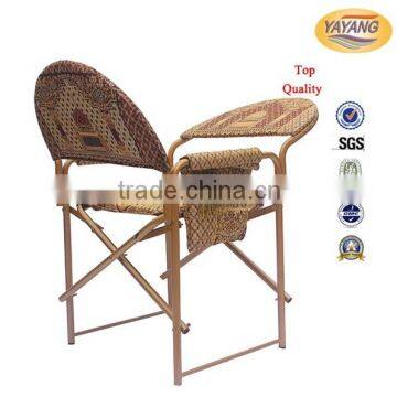 Wholesale Knock Down Metal Muslim Prayer Chair Folding Church Chair photo-3