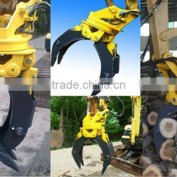 Excavator hydraulic Grapple, rotating grapples,grab for CAT excavator