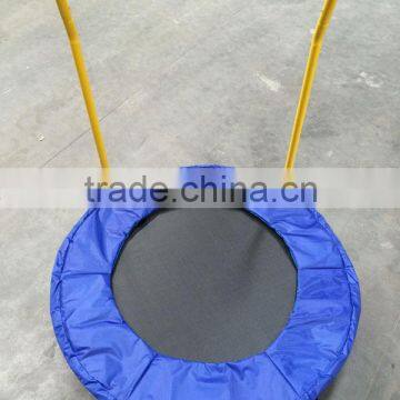 kids folding mini trampoline with handle