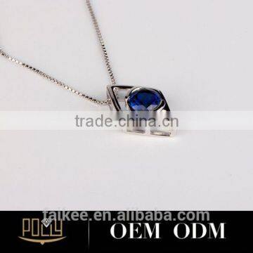 Popular Lady Silver Pendant Fancy Owl Necklace photo-3