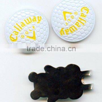 metal Golf cap Clip with magnetic