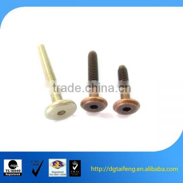 flat head self drilling screw with various plated