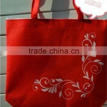 Non-Woven Bag Large Zipper Environmental Protection Shopping Bag Gift Bag Students Tutorial Bag