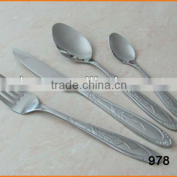 978 Mirror Polish Heavy Duty Flatware