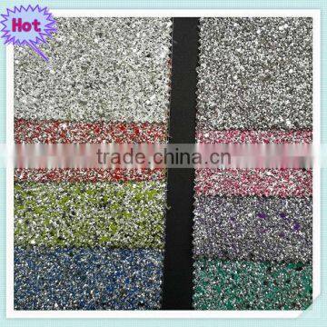 pu Glitter Fabric Leather for Shoes photo-4
